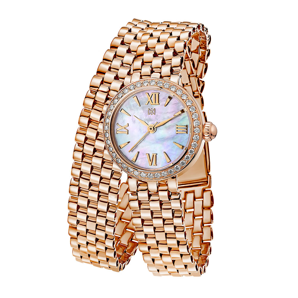 Купить золотые женские наручные часы НИКА Angelika Revva артикул4005.1.1.33A.330-01 с доставкой - nikawatches.ru