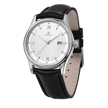 серебряные мужские часы OFFICE200.S25 1267A.0.9.13B.01