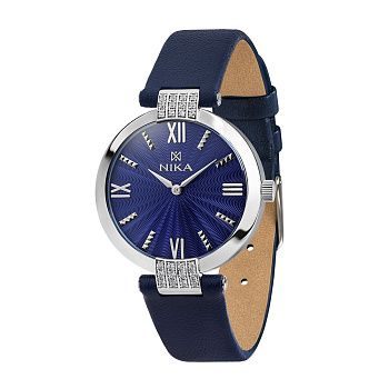 серебряные женские часы SLIMLINE 0111B.2.9.81B