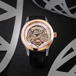 Часы Ag 925°, Au 585° 1138.0.19.11A