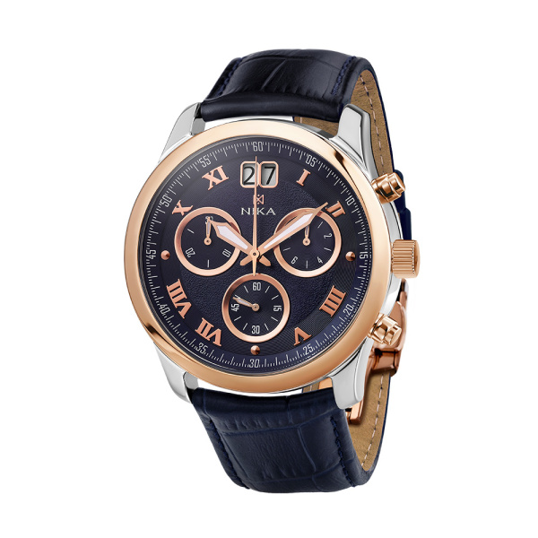 Часы Ag 925°, Au 585° 1399.0.19.81B.B