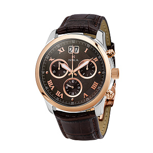 Часы Ag 925°, Au 585° 1399.0.19.61B.B