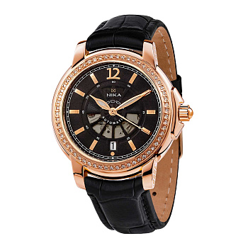 золотые мужские часы CELEBRITY 1068.1.1.54A