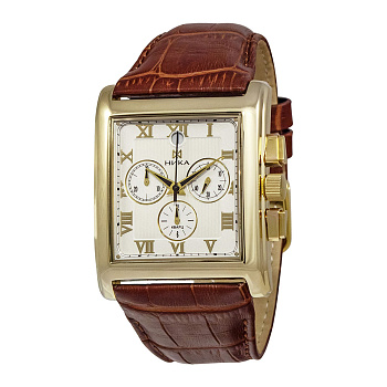 золотые мужские часы CELEBRITY 1064.0.3.21H