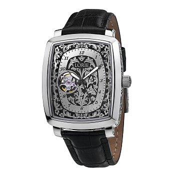 серебряные мужские часы LORIE 1145.0.9.01