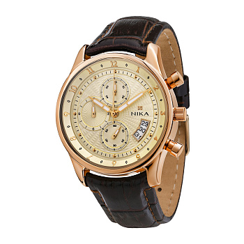 золотые мужские часы GENTLEMAN 1246.0.1.42A