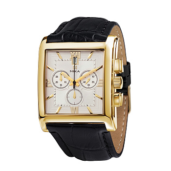 золотые мужские часы CELEBRITY 1064.0.3.23H