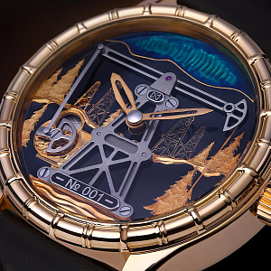 Часы Au 585° 1165.0.1.01G