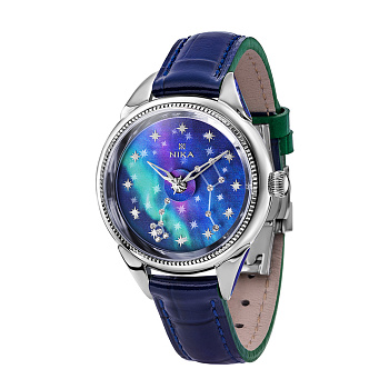 серебряные женские часы Союзмультфильм 1285.1.9.87A.B