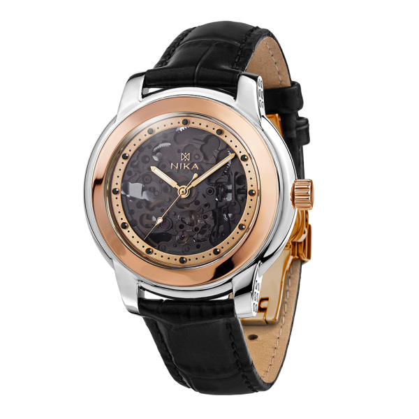 Часы Ag 925°, Au 585° 1377.0.19.56A