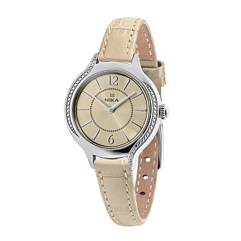 серебряные женские часы SLIMLINE 1820.2.9.44A