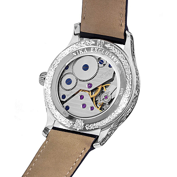 серебряные мужские часы NIKA EXCLUSIVE 1945.1.9.002V