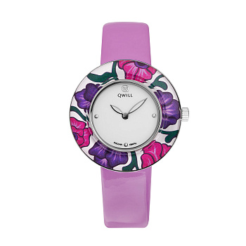 серебряные женские часы QWILL 6251.03.02.9.25A